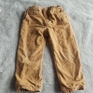 gap flannel lined pants